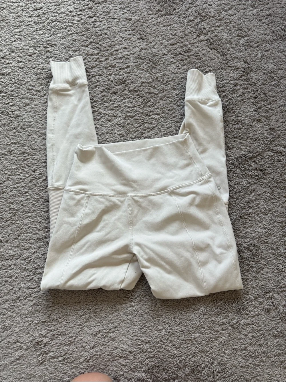 White Alo leggings